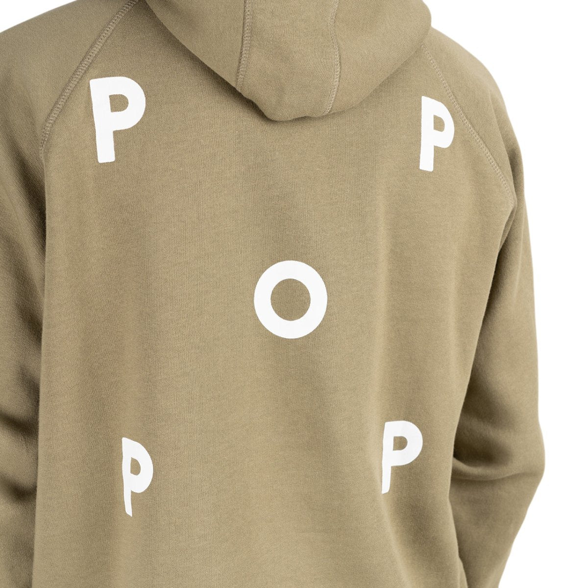 Pop Trading Company Logo Hooded Sweat (Oliv) - Allike Store