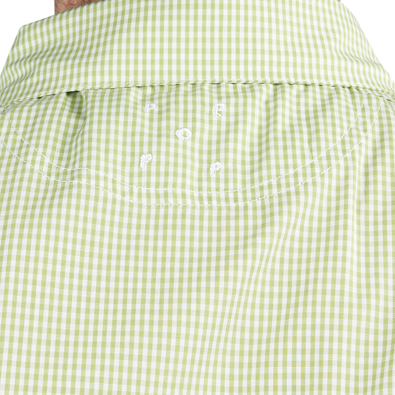 Pop Trading Company Italo Shirt (Grün / Weiß) - Allike Store