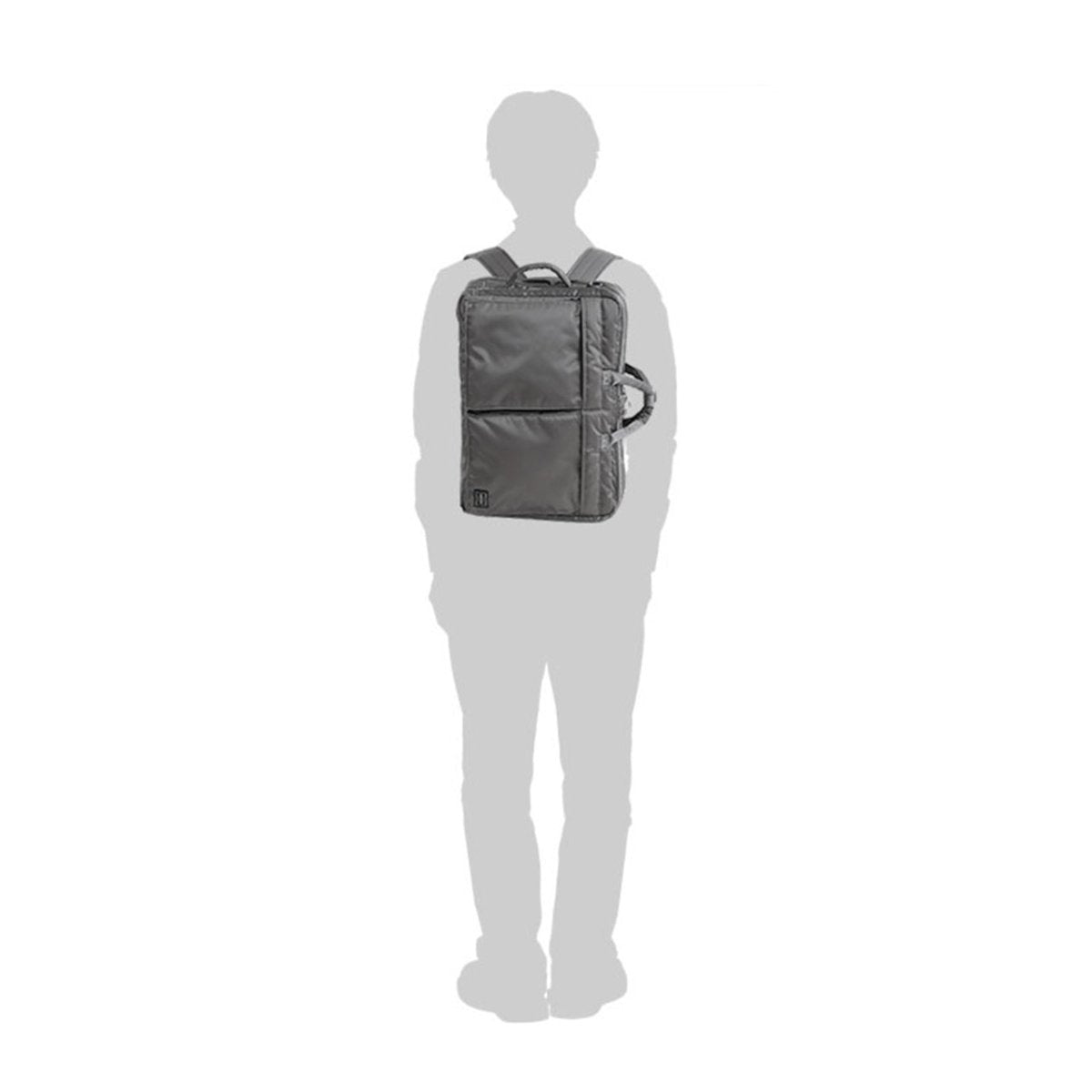 Porter by Yoshida 3Way Briefcase (Grau) - Allike Store