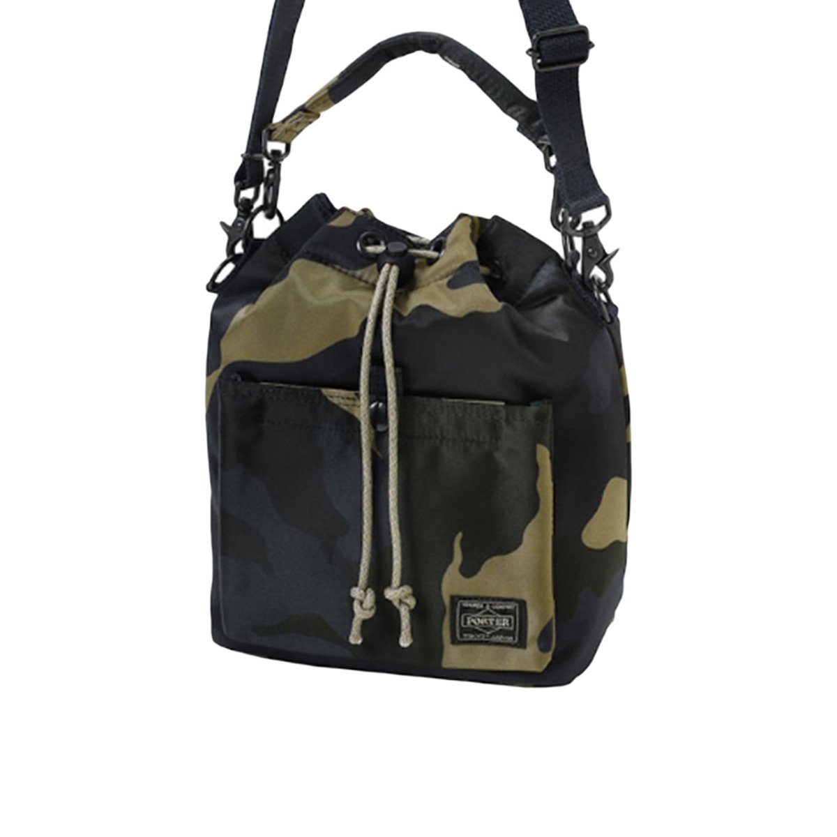 Porter by Yoshida Balloon Sac / Counter Shade Bag (Camo) - Allike Store