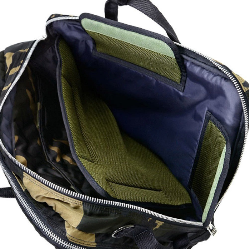 Porter by Yoshida Counter Shade 3way Briefcase (Woodland Khaki) - Allike Store