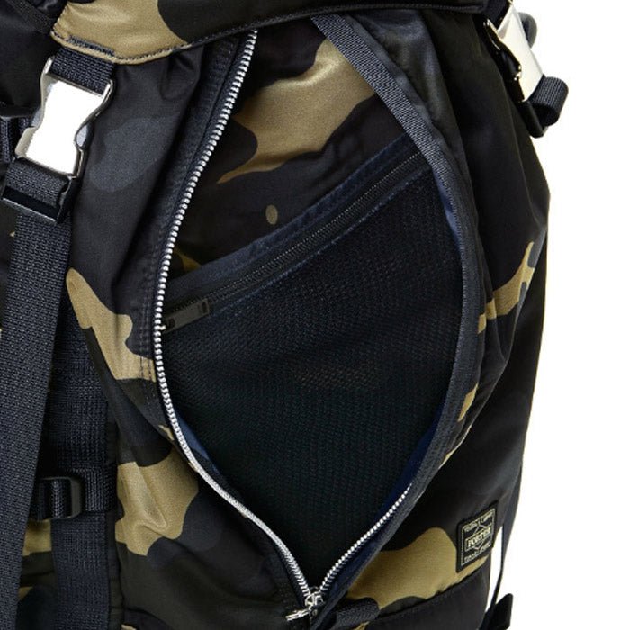 Porter by Yoshida Counter Shade Backpack (Woodland Khaki) - Allike Store