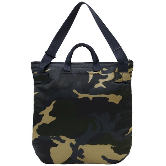 Porter by Yoshida Counter Shade Helmet Bag (Woodland Khaki)  - Allike Store