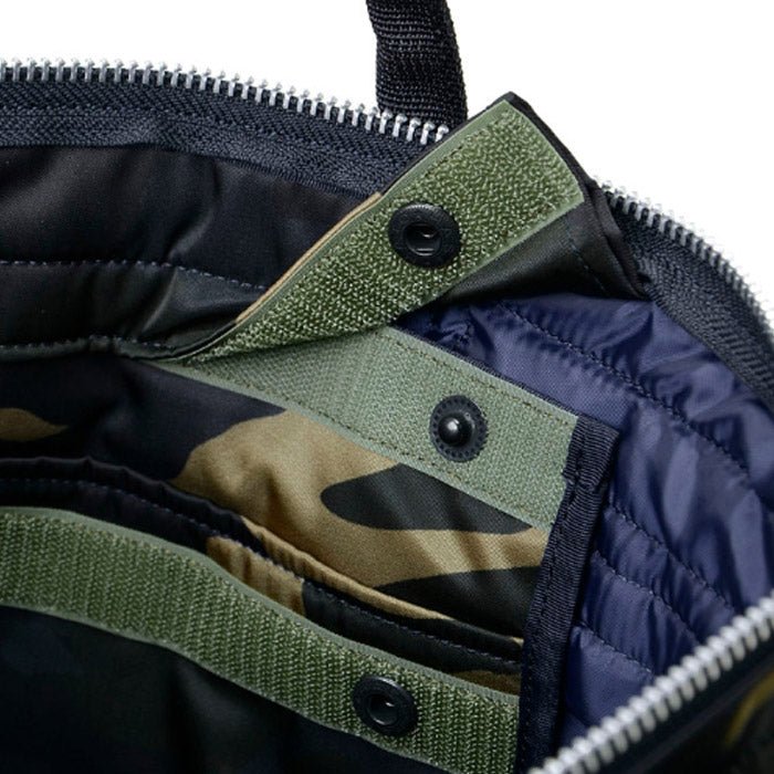 Porter by Yoshida Counter Shade Helmet Bag (Woodland Khaki) - Allike Store