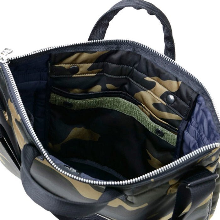 Porter by Yoshida Counter Shade Helmet Bag (Woodland Khaki) - Allike Store