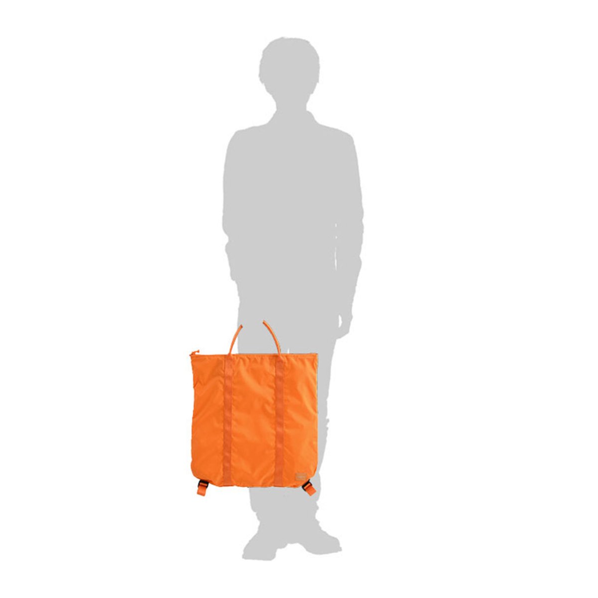 Porter by Yoshida Flex 2 Way Tote Bag (Orange) - Allike Store