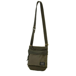 Porter by Yoshida Force Series Shoulder Pouch (Olive) - Allike Store