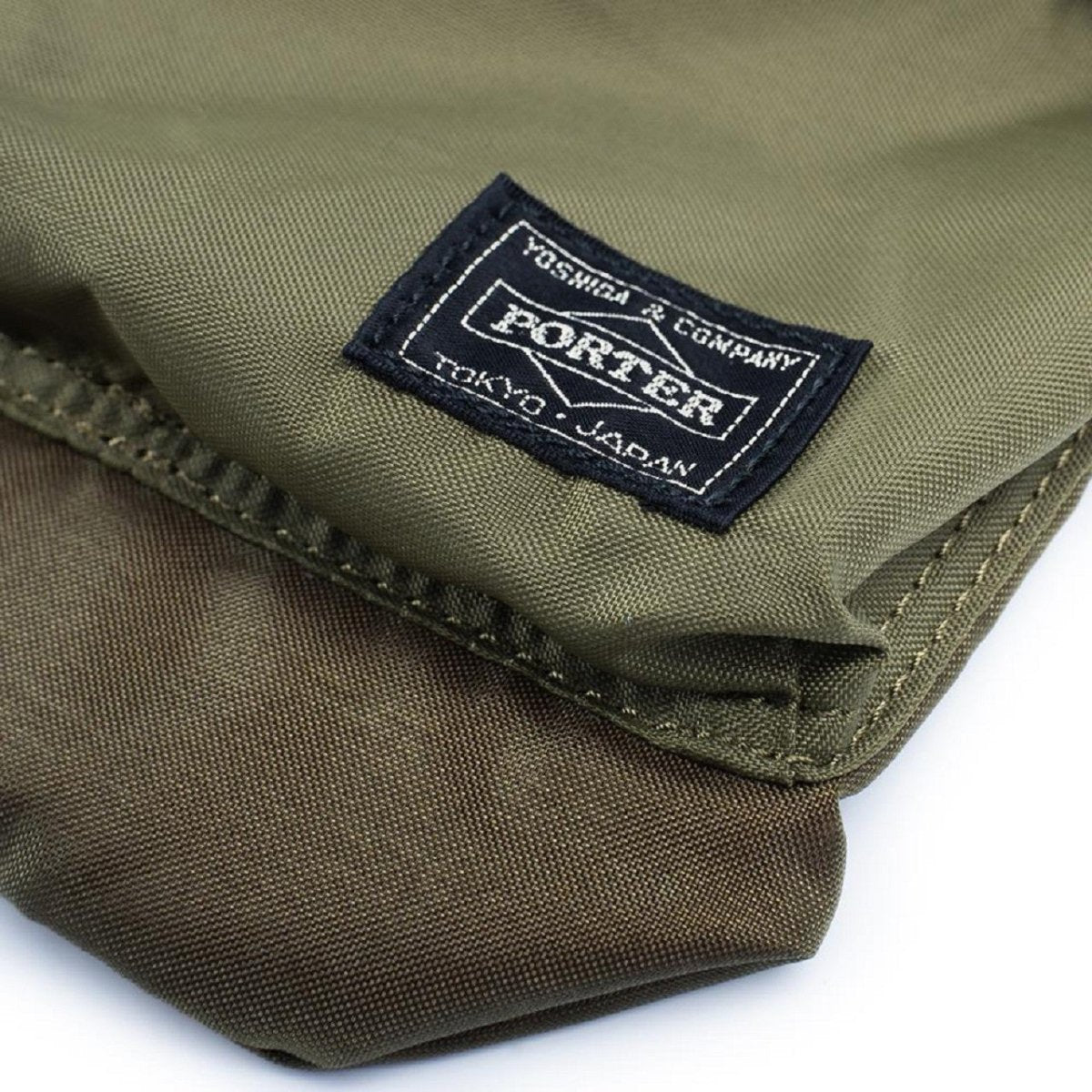 Porter by Yoshida Force Series Shoulder Pouch (Olive) - Allike Store