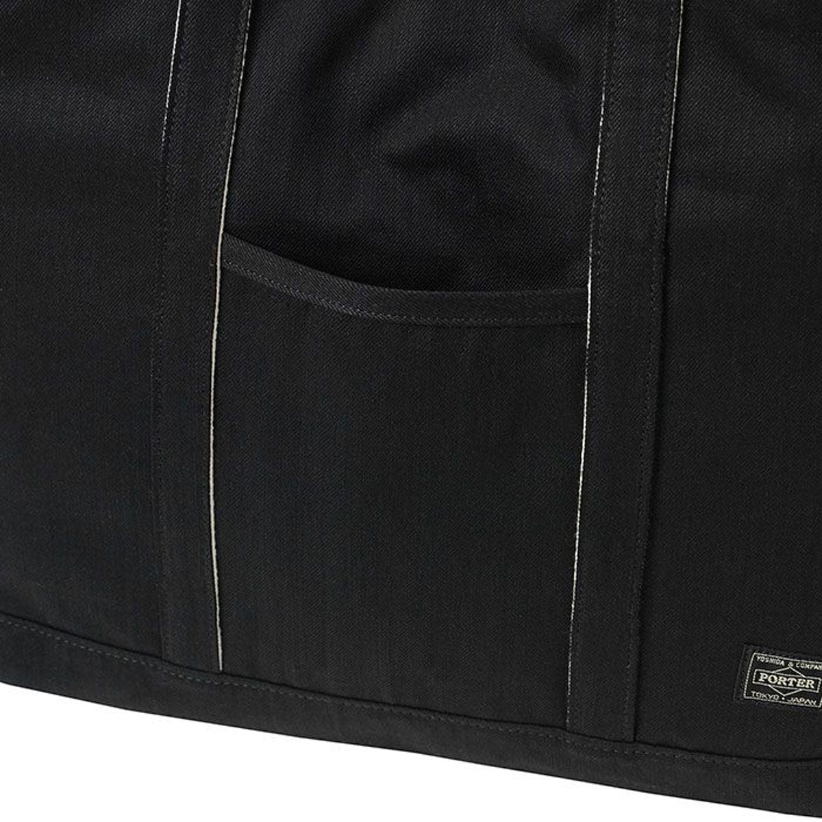 Porter by Yoshida Noir Tote Bag Large (Schwarz) - Allike Store