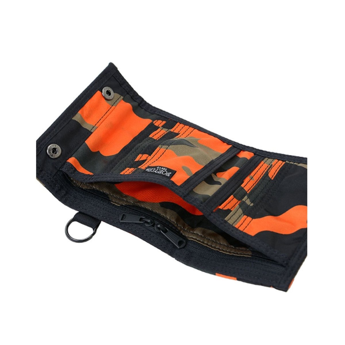 Porter by Yoshida Original PS Camo Wallet (Orange) - Allike Store