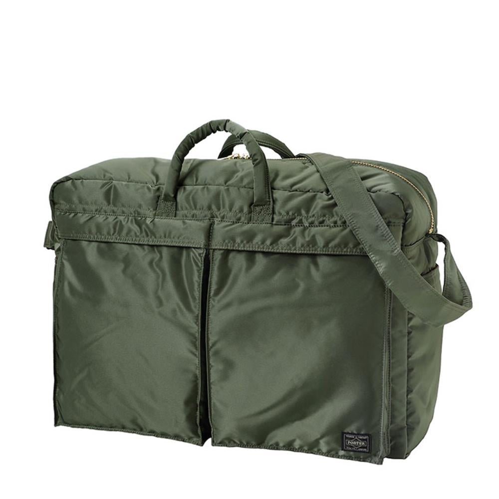 Porter by Yoshida Tanker 2Way Boston Bag (Olive) - Allike Store