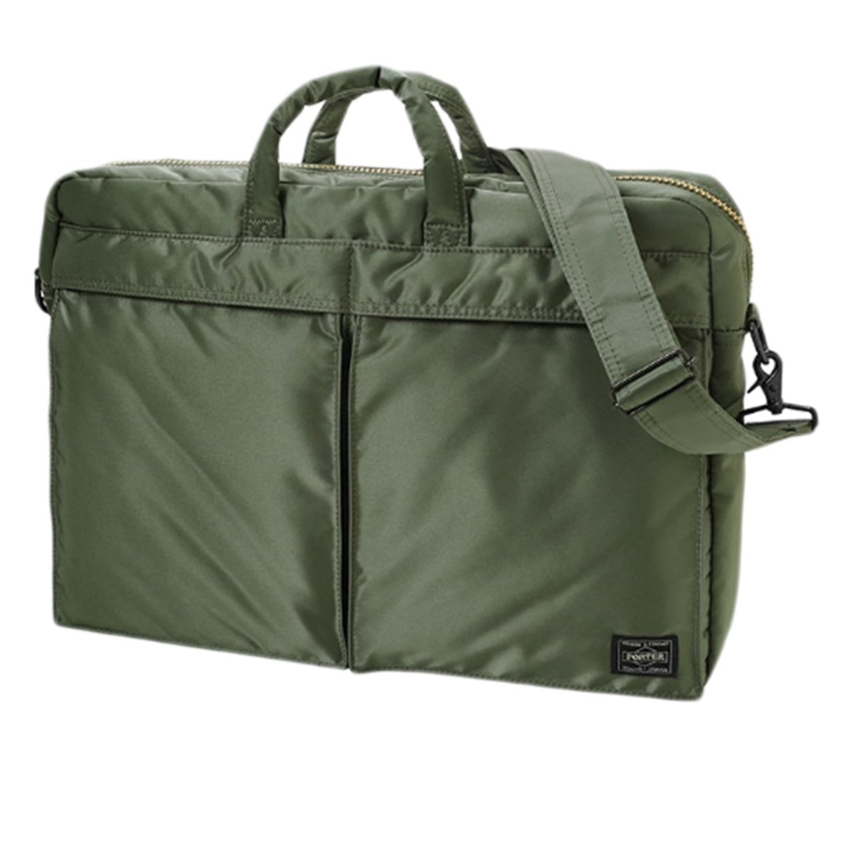 Porter by Yoshida Tanker 2Way Briefcase (Olive) - Allike Store