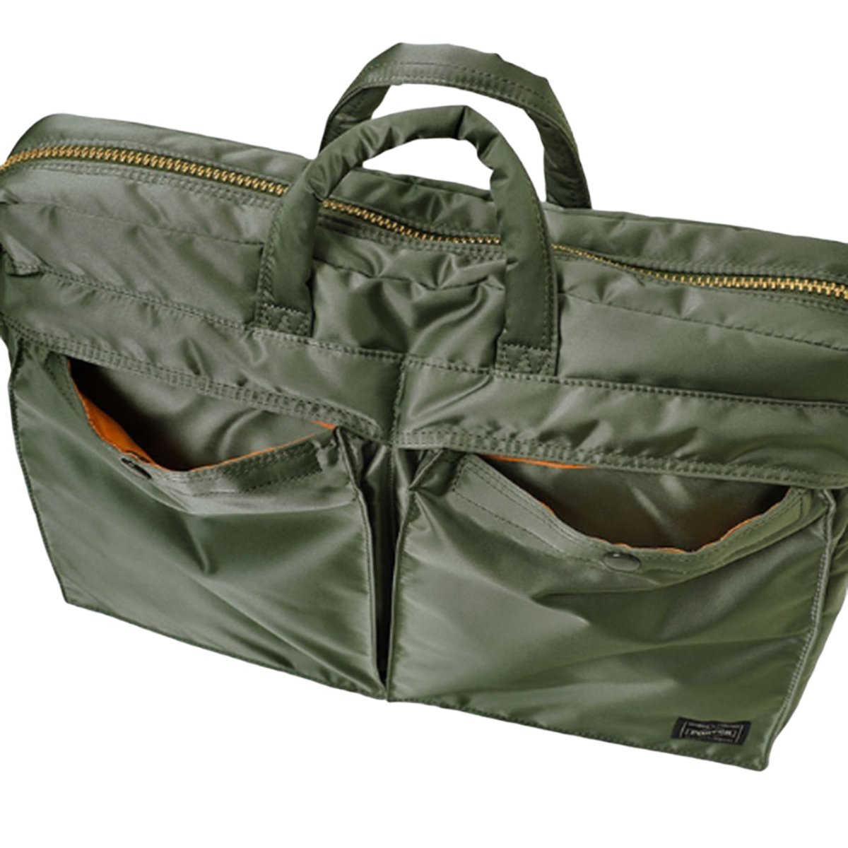 Porter by Yoshida Tanker 2Way Briefcase (Olive) - Allike Store