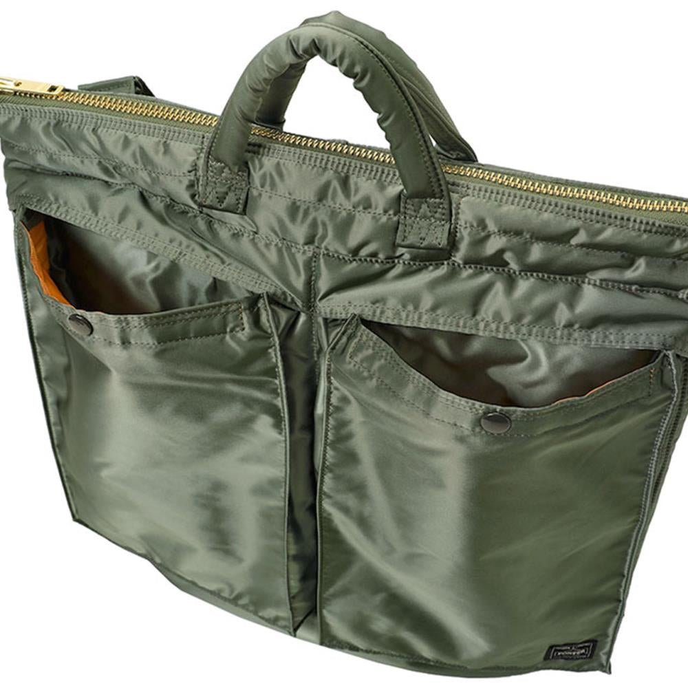 Porter by Yoshida Tanker 2Way Helmet Bag (Olive) - Allike Store
