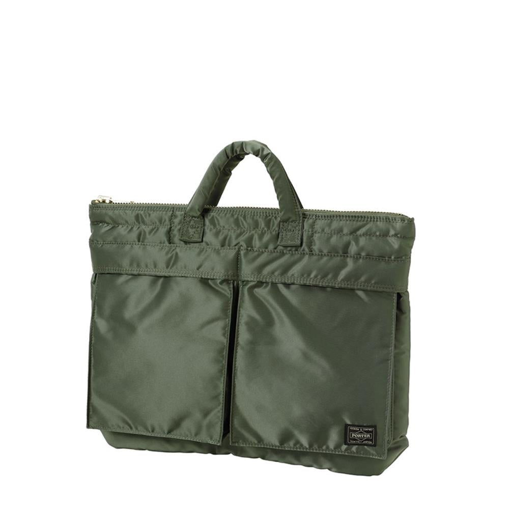 Porter by Yoshida Tanker Briefcase S (Olive) - Allike Store
