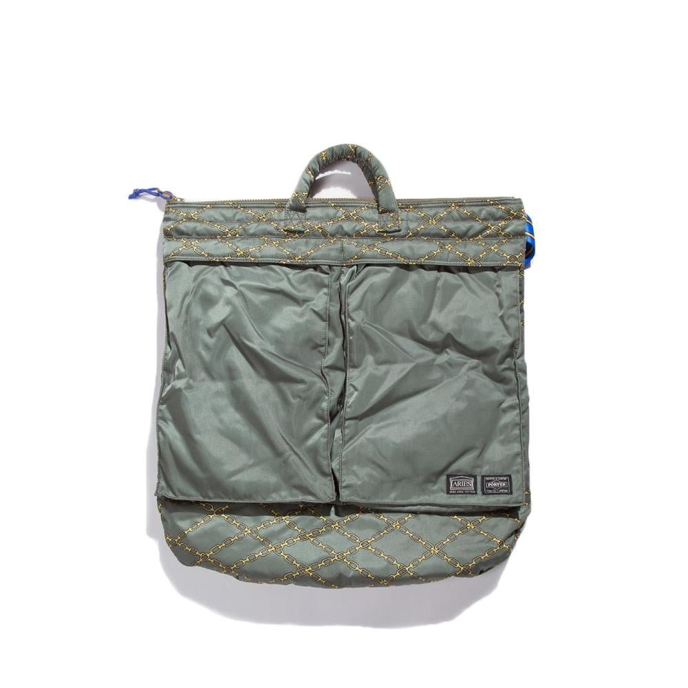 Porter by Yoshida x Aries Helmet Bag (Olive) - Allike Store