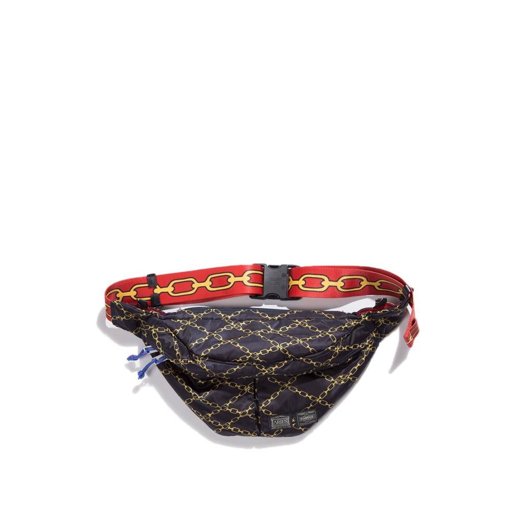 Porter by Yoshida x Aries Waist Bag (Black) PTAR10004-BLK