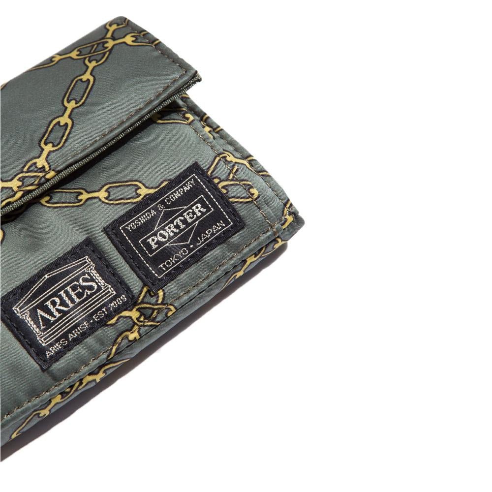 Porter by Yoshida x Aries Wallet (Olive) - Allike Store
