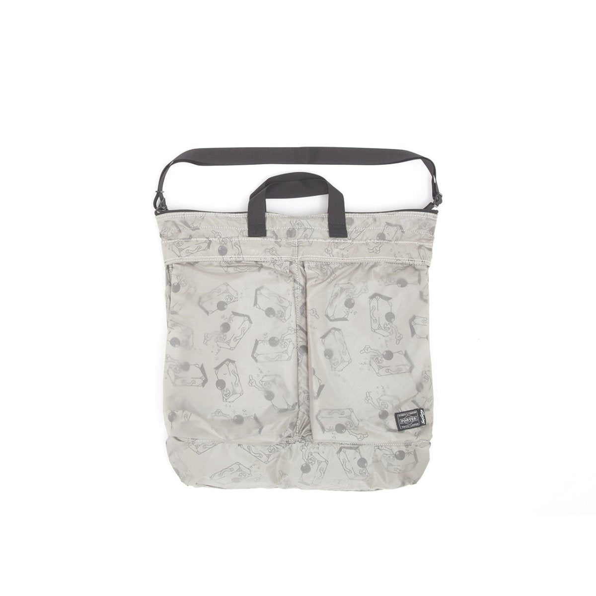 Porter by Yoshida x Gasius 2Way Helmet Bag (Grau) - Allike Store