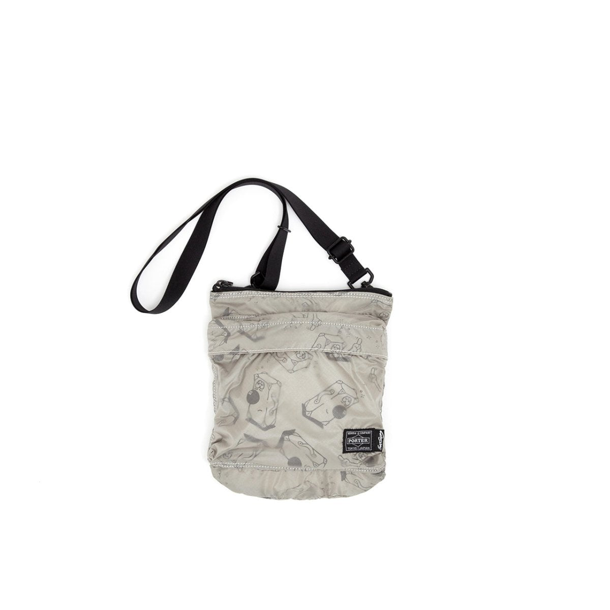 Porter by Yoshida x Gasius Shoulder Bag (Grau) - Allike Store