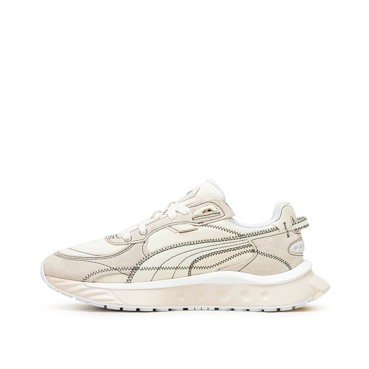Puma Wild Rider Embroidered (Beige) - Allike Store