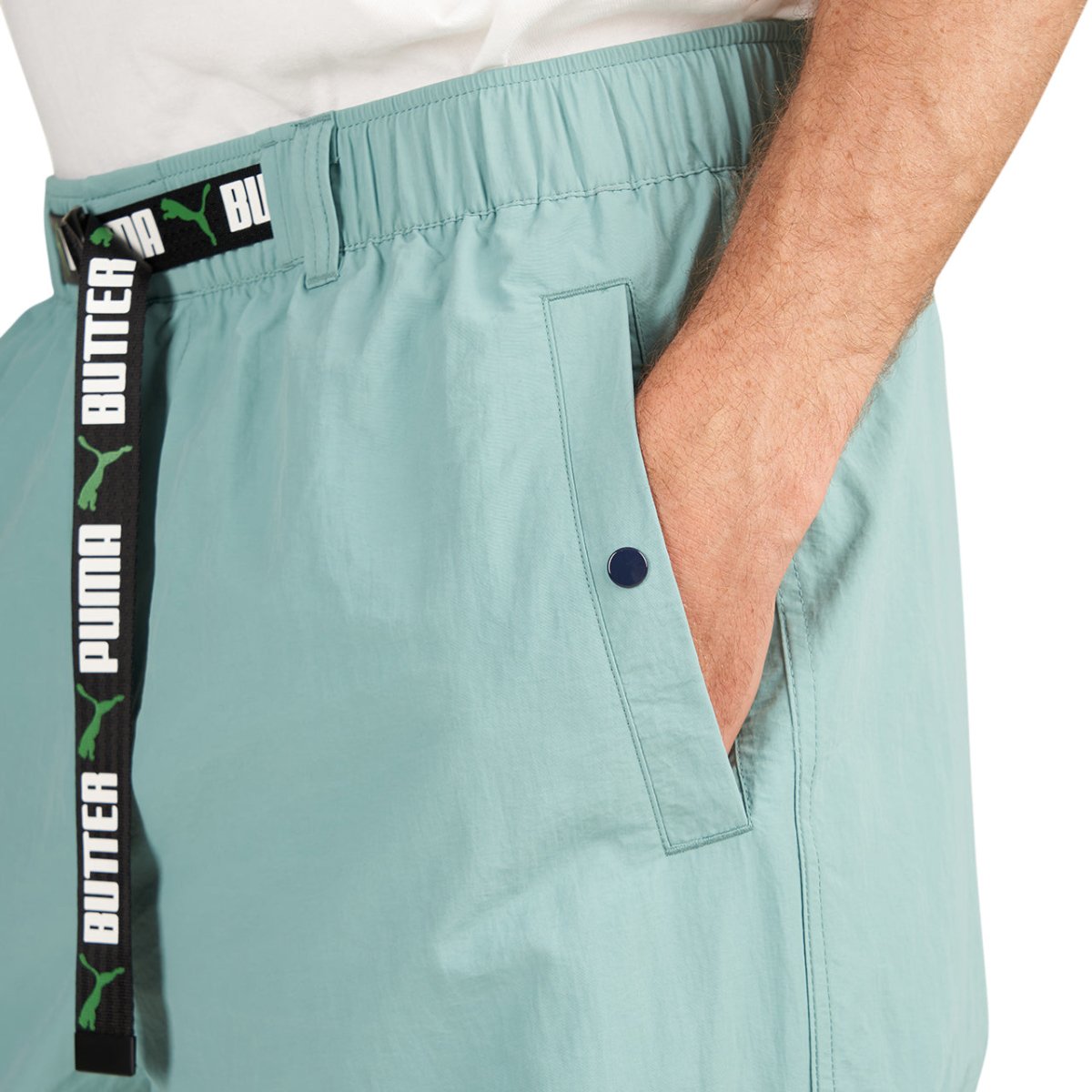 Puma x Butter Goods Lightweight Track Pants (Blaugrün) - Allike Store