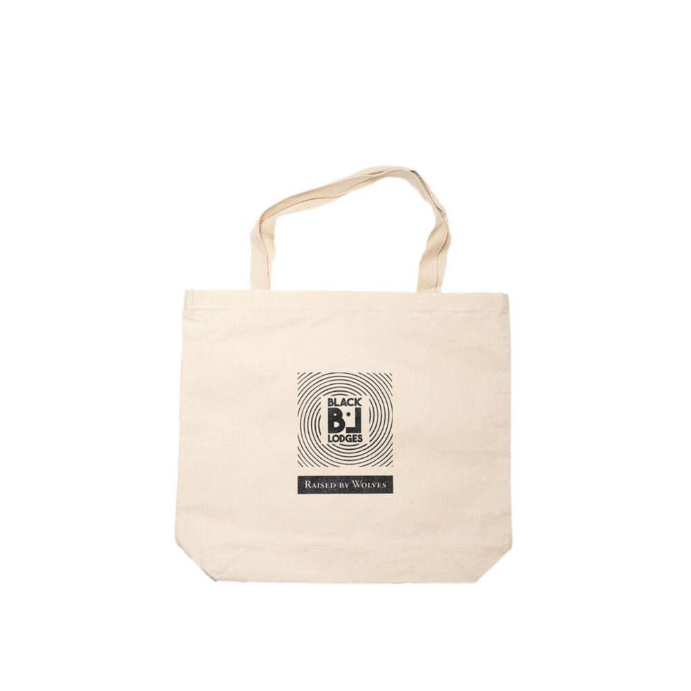 Raised by Wolves Black Lodges Tote Bag (Beige) - Allike Store