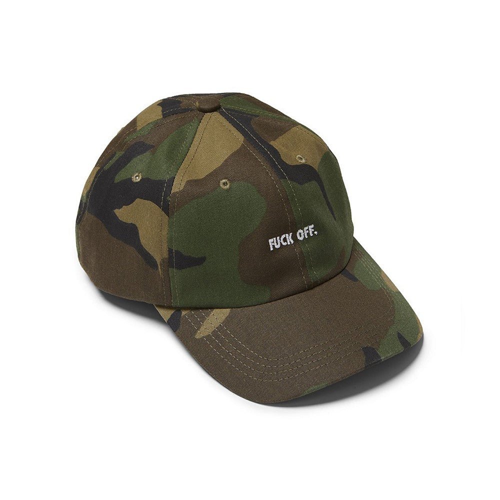 Raised by Wolves Fuck Off Dad Cap (Camo) - Allike Store