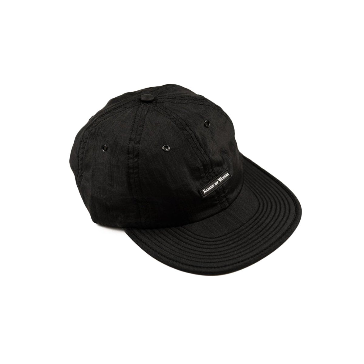 Raised by Wolves Trilobal 6 Panel Cap (Schwarz) - Allike Store
