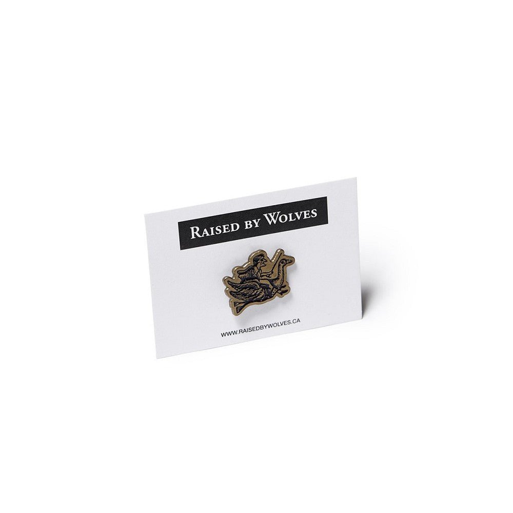 Raised By Wolves Witch Pin (Gold) - Allike Store