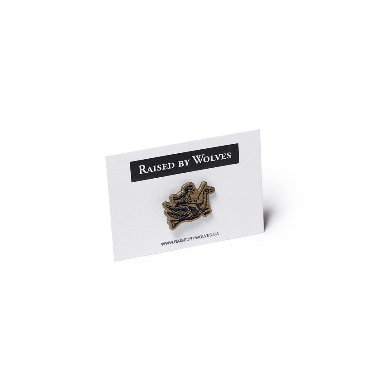 Raised By Wolves Witch Pin (Gold) - Allike Store