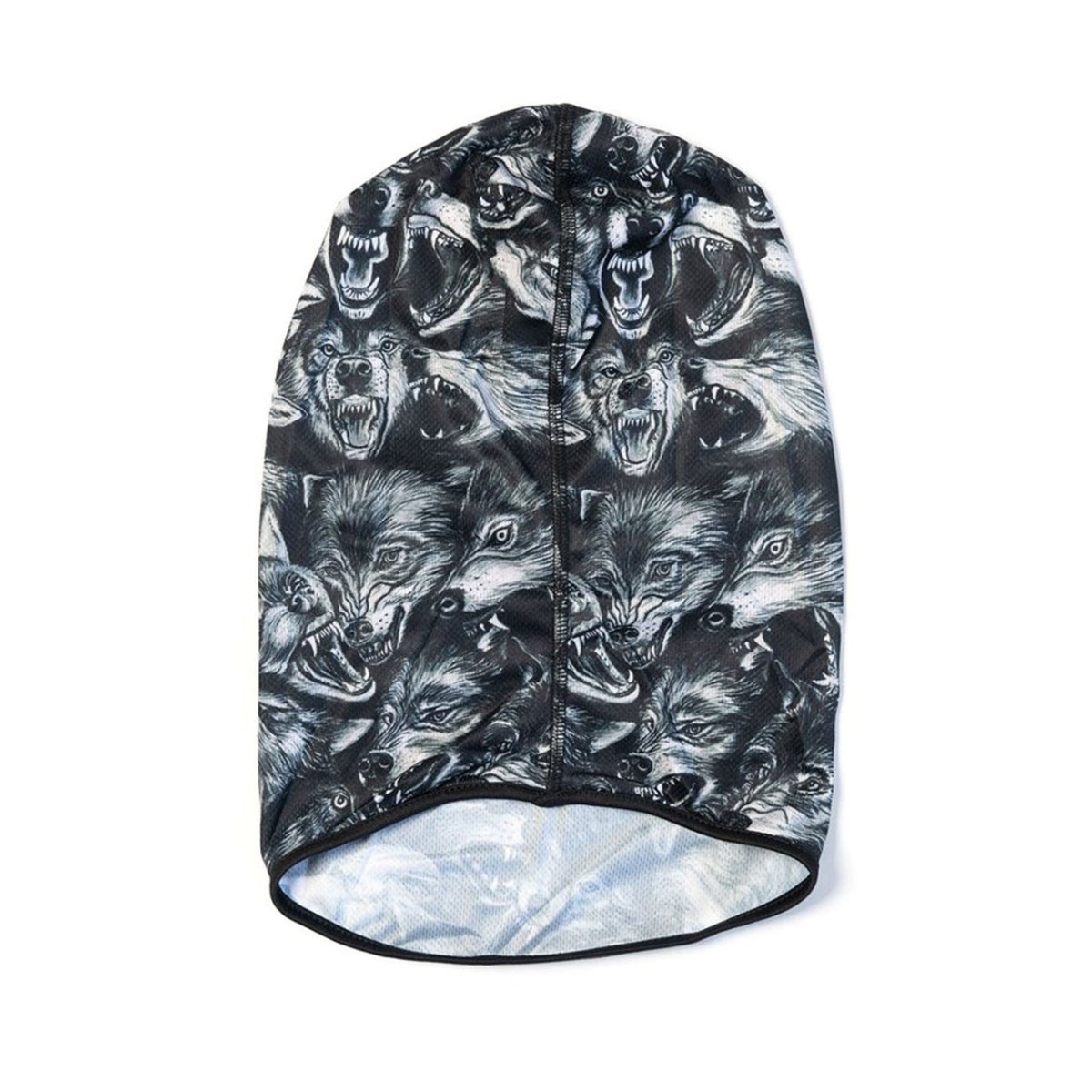 Raised by Wolves Wolf Pack Facemask (Schwarz) - Allike Store