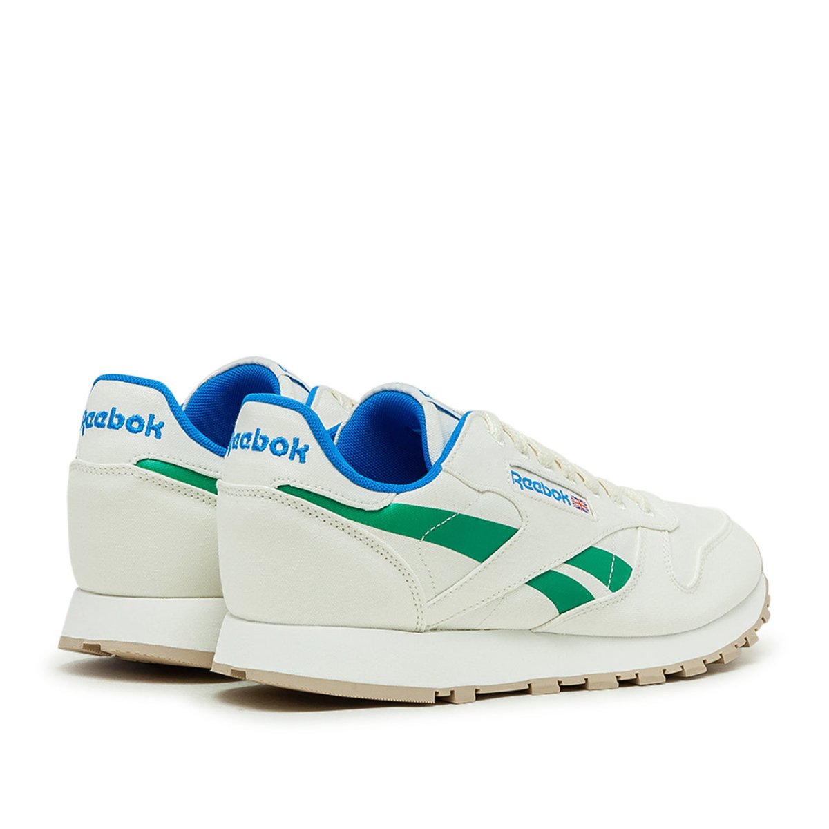 Reebok Classic Leather Glow (Weiß / Grün / Blau) - Allike Store