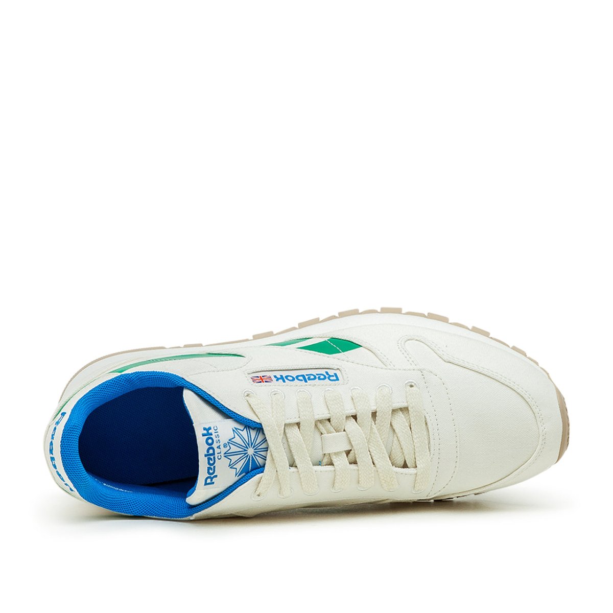 Reebok Classic Leather Glow (Weiß / Grün / Blau)  - Allike Store