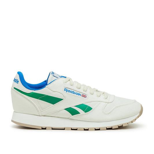 Reebok Classic Leather Glow (Weiß / Grün / Blau)  - Allike Store