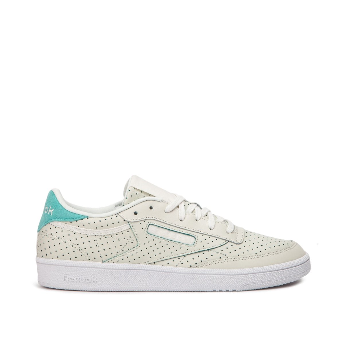 Reebok Club C 85 Popped Perf W (Weiß / Türkis) - Allike Store
