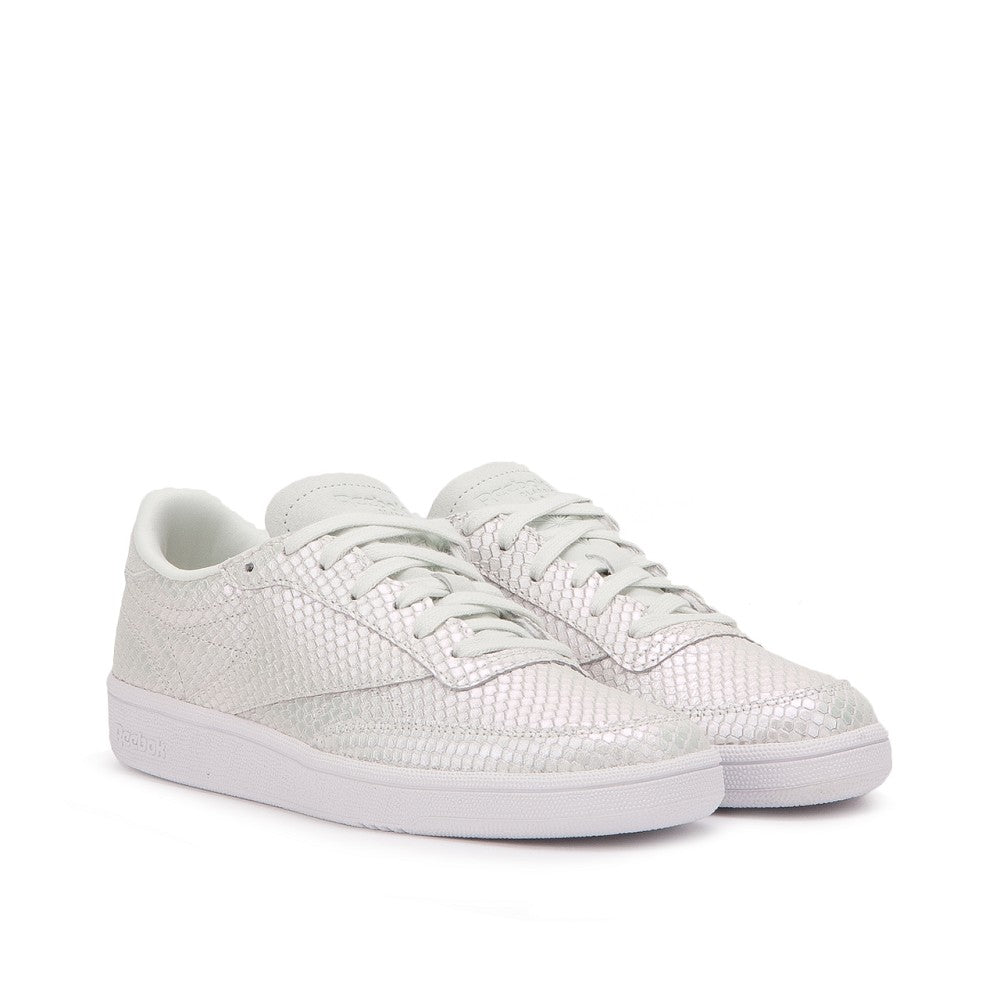 Reebok Club C 85 Textural W (Silbergrau / Weiß) - Allike Store
