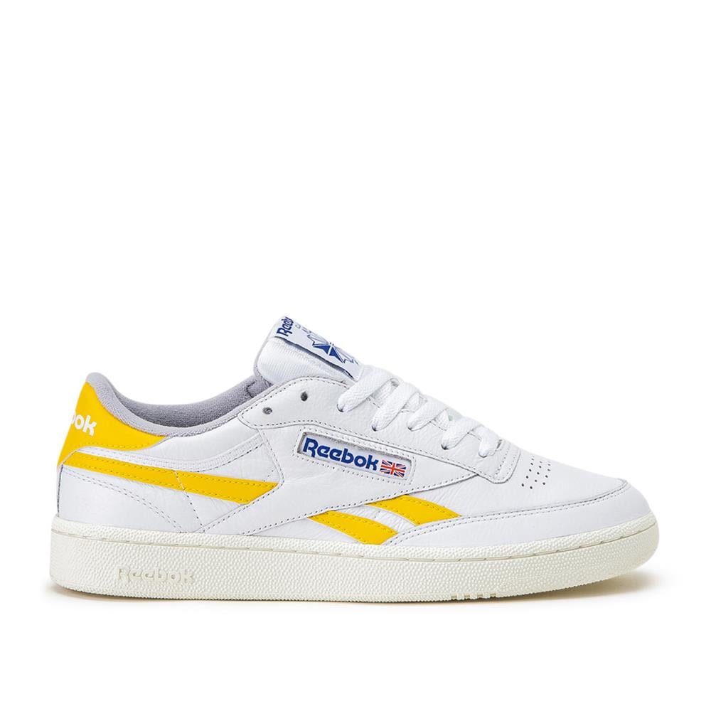 Reebok Club C Revenge Mu (Weiß / Gelb) - Allike Store