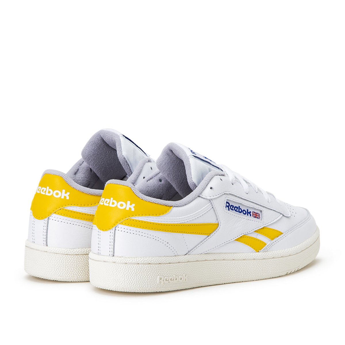 Reebok Club C Revenge Mu (Weiß / Gelb) - Allike Store