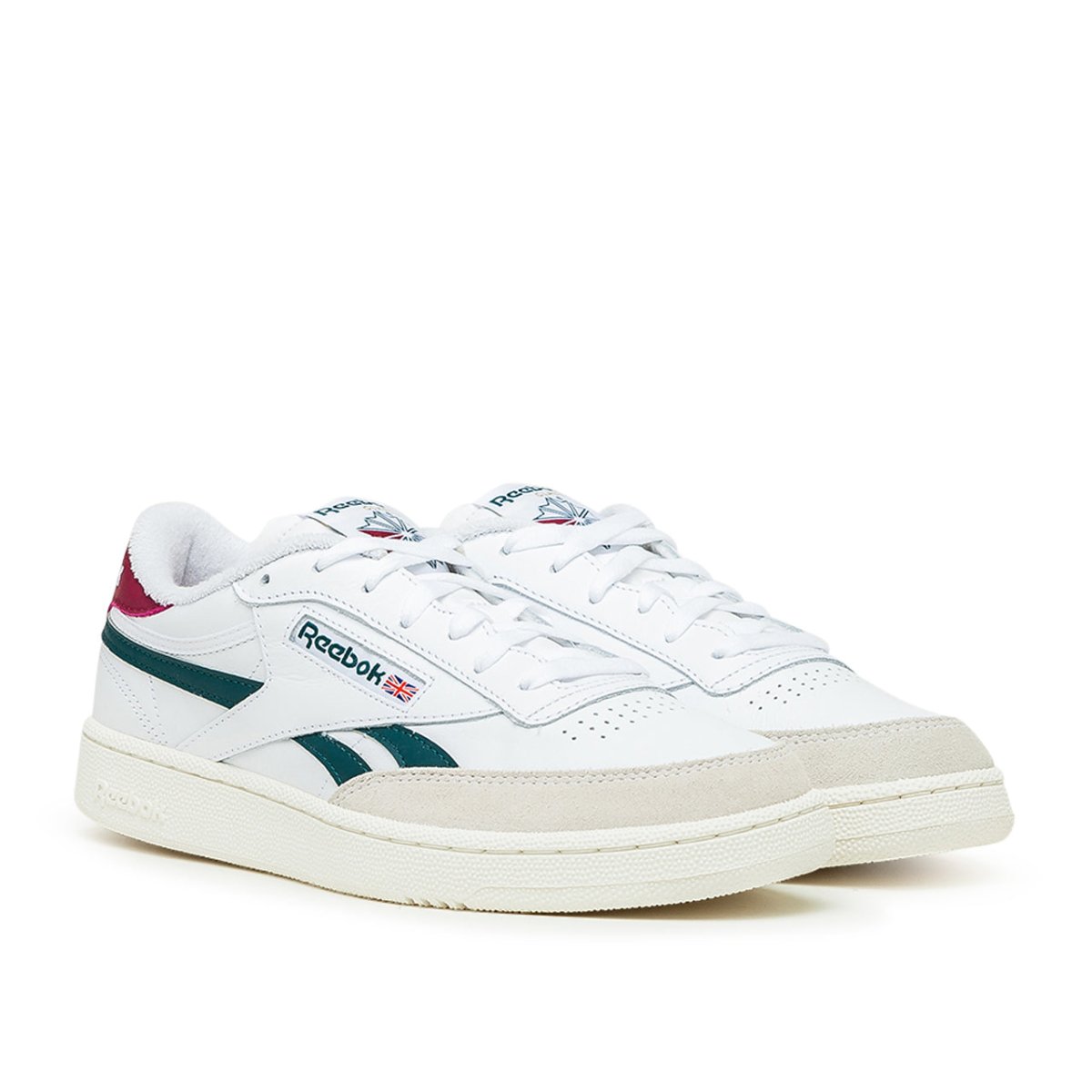 Reebok Club C Revenge (Weiß / Grün / Rot) - Allike Store