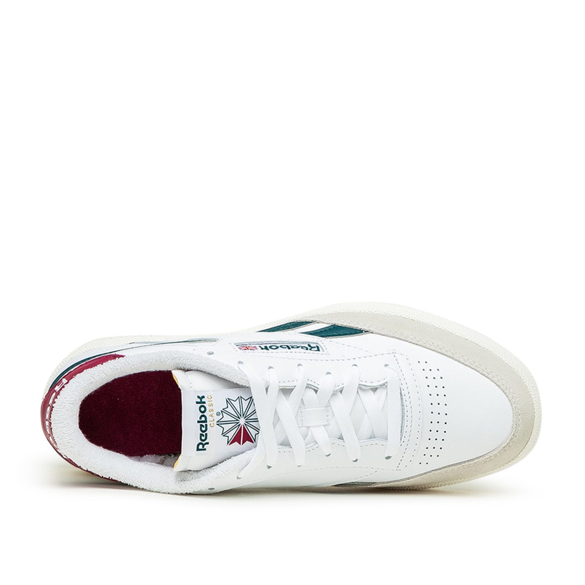 Reebok Club C Revenge (Weiß / Grün / Rot) - Allike Store