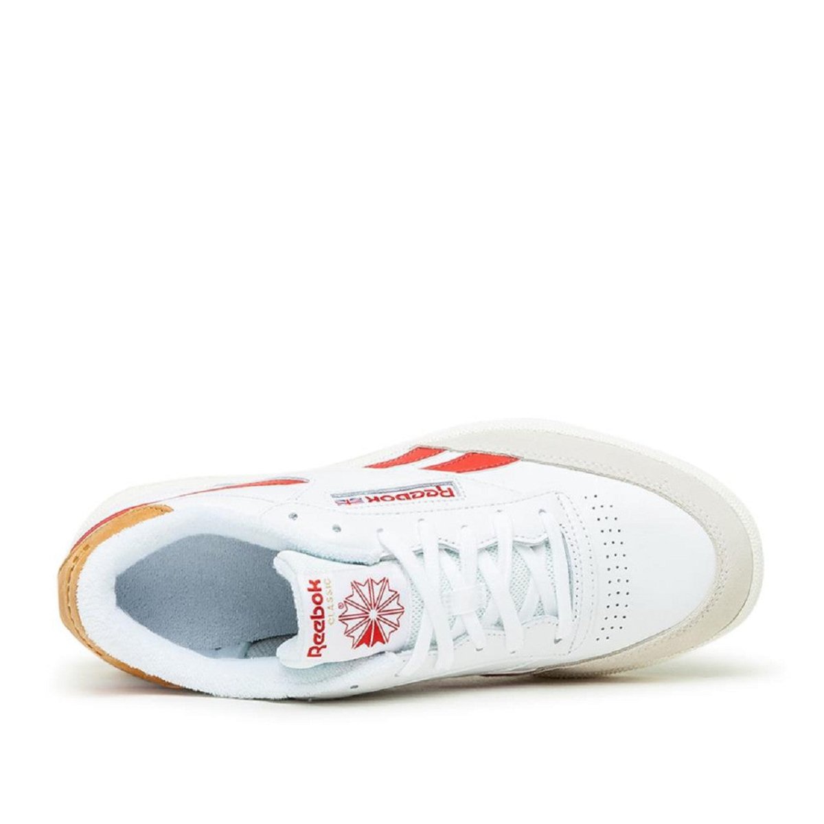 Reebok Club C Revenge (Weiß / Rot / Beige) - Allike Store