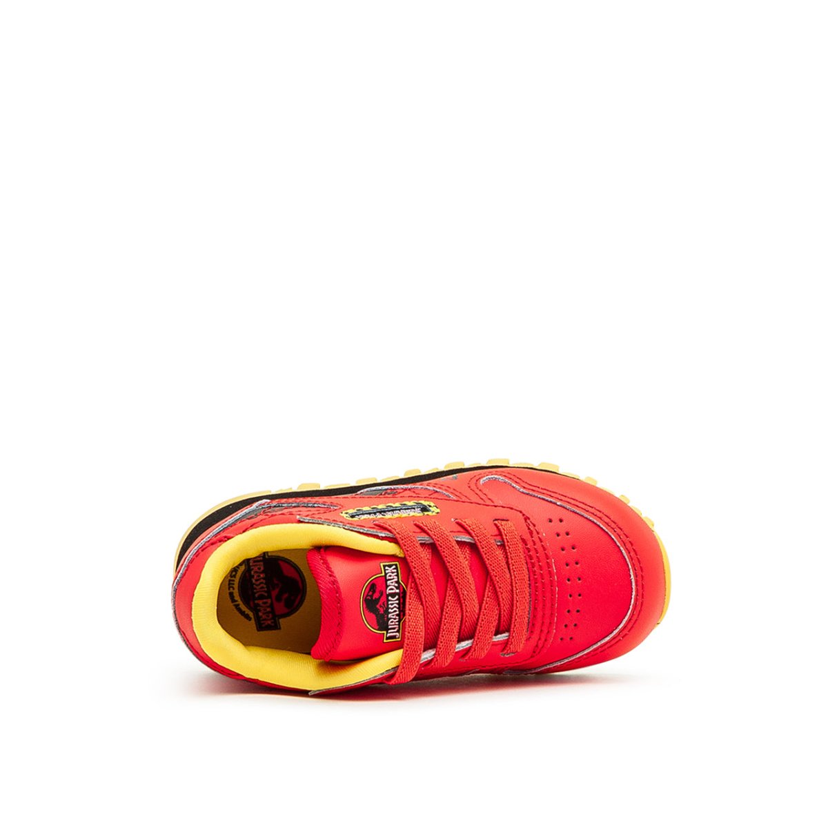 Reebok Infants x Jurassic Park CL Leather (Rot / Gelb) - Allike Store