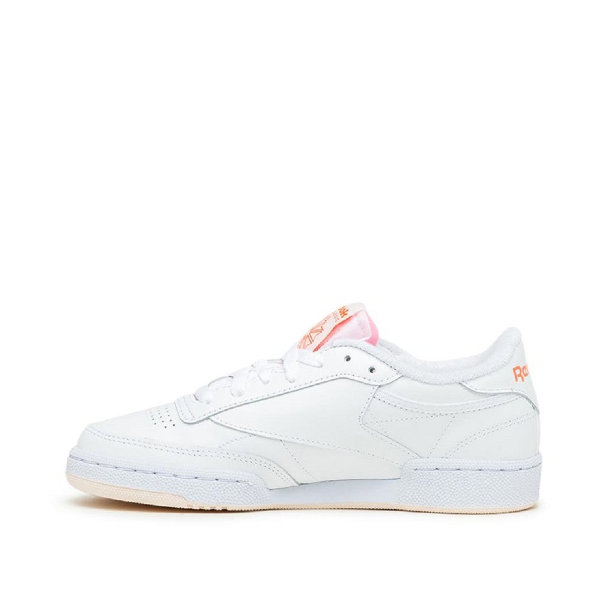 Reebok WMNS Club C 85 (Weiß / Orange) - Allike Store