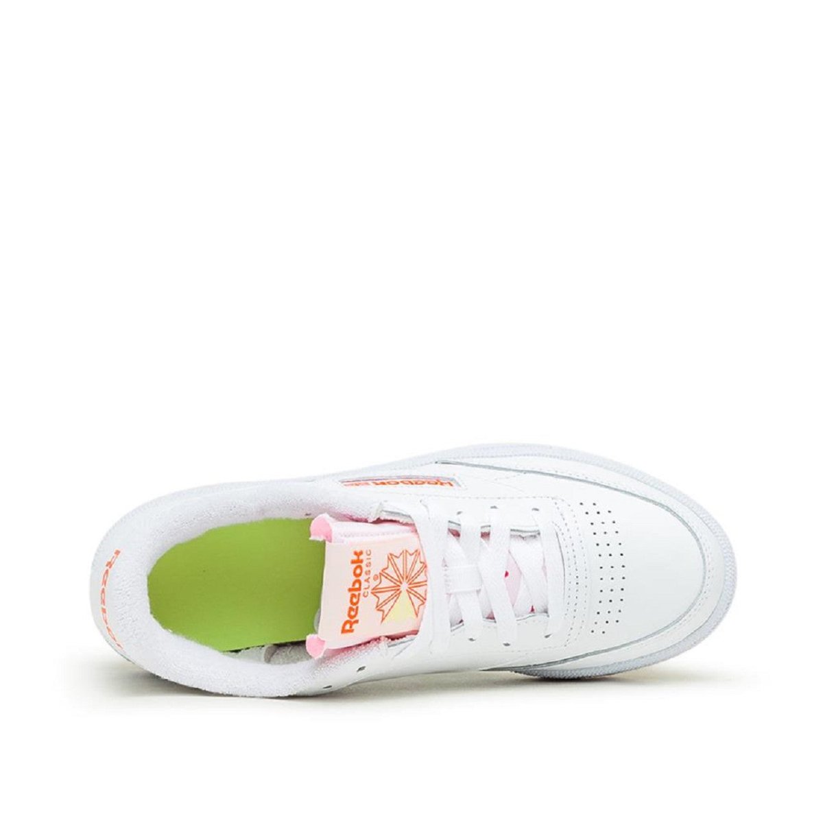 Reebok WMNS Club C 85 (Weiß / Orange) - Allike Store