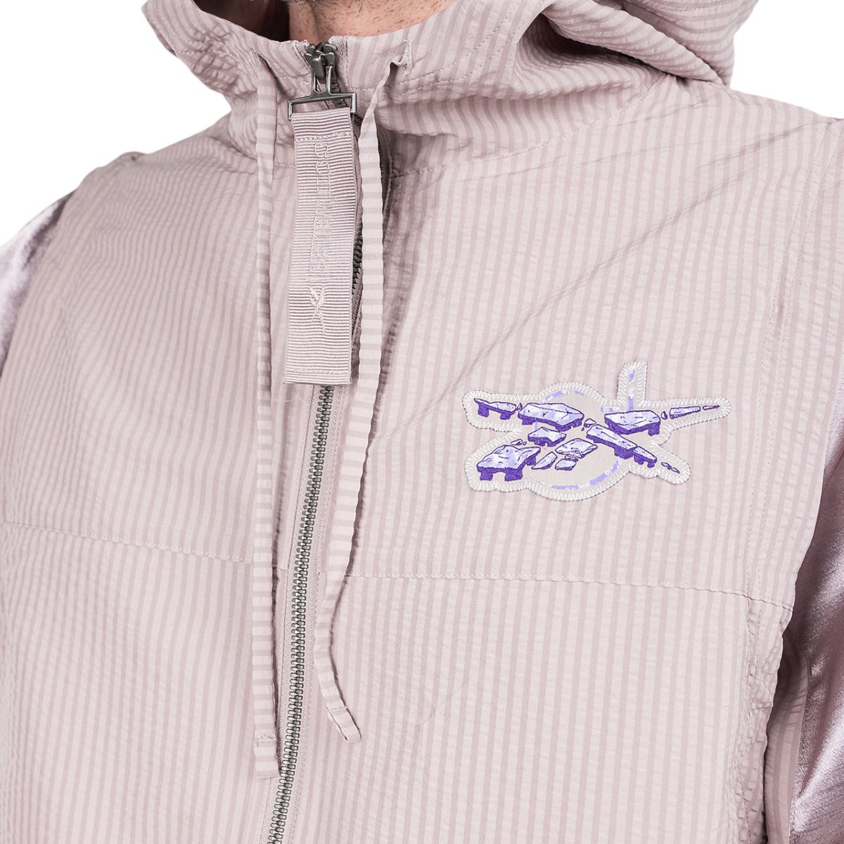 Reebok x Cottweiler Convertible Jacket (Grau / Flieder) - Allike Store