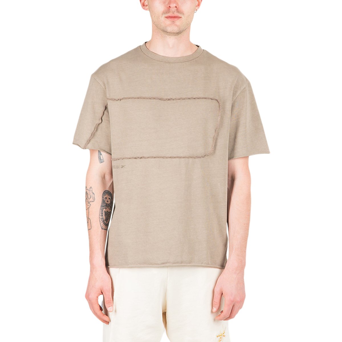 Reebok x Cottweiler Knit T-Shirt (Hellbraun) - Allike Store
