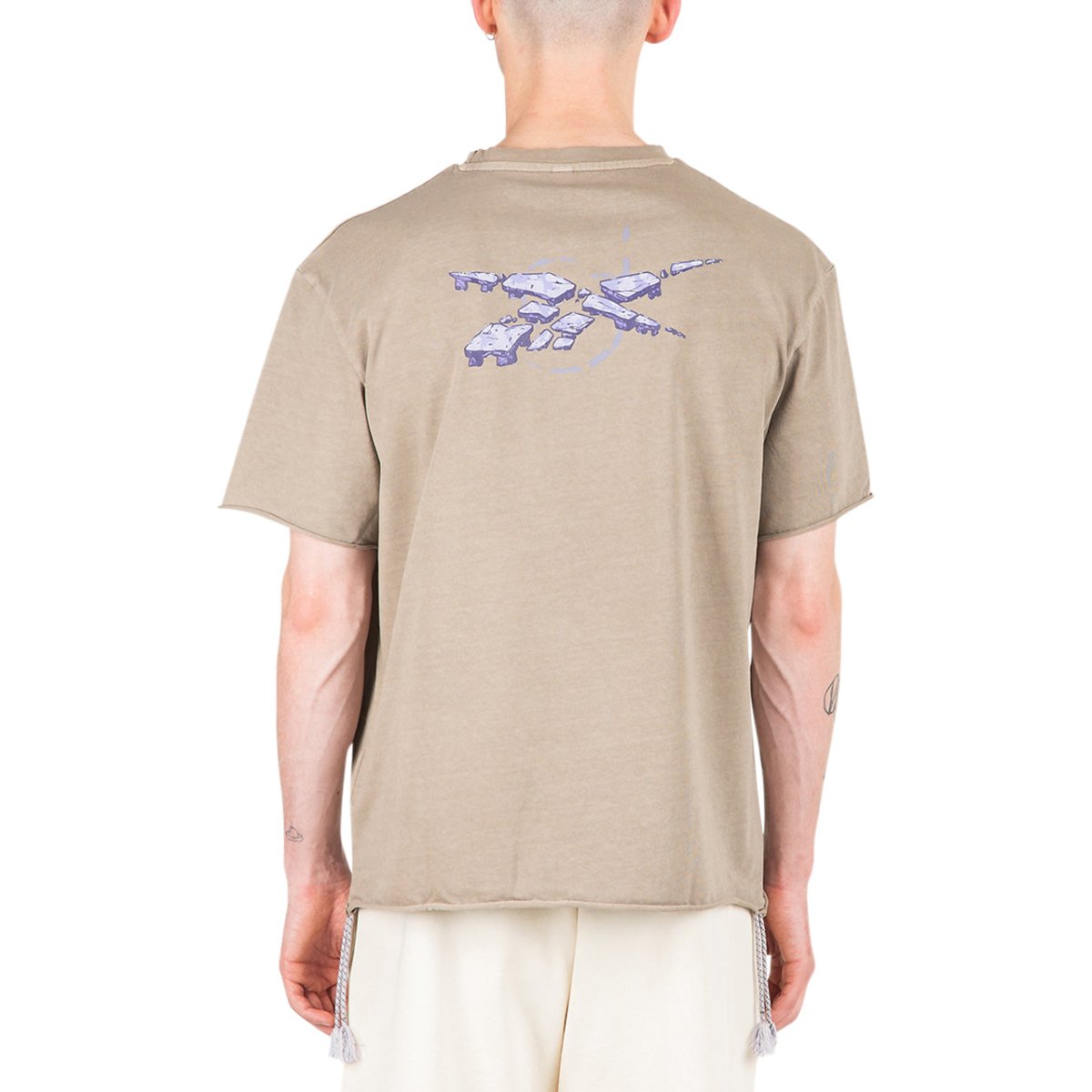 Reebok x Cottweiler Knit T-Shirt (Hellbraun) - Allike Store