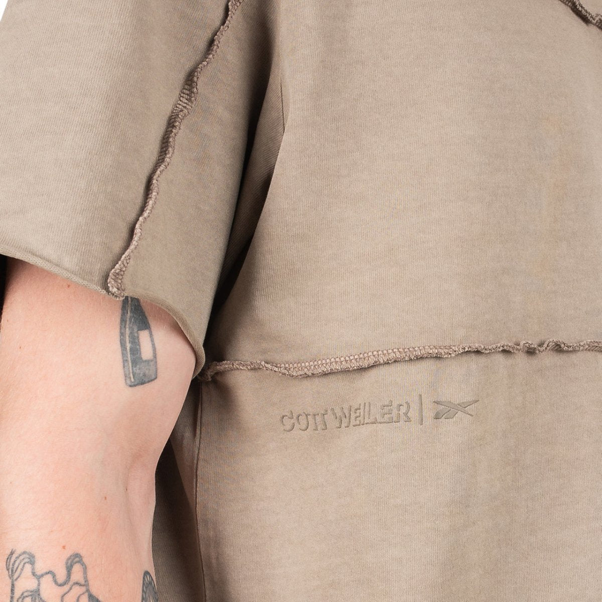 Reebok x Cottweiler Knit T-Shirt (Hellbraun) - Allike Store