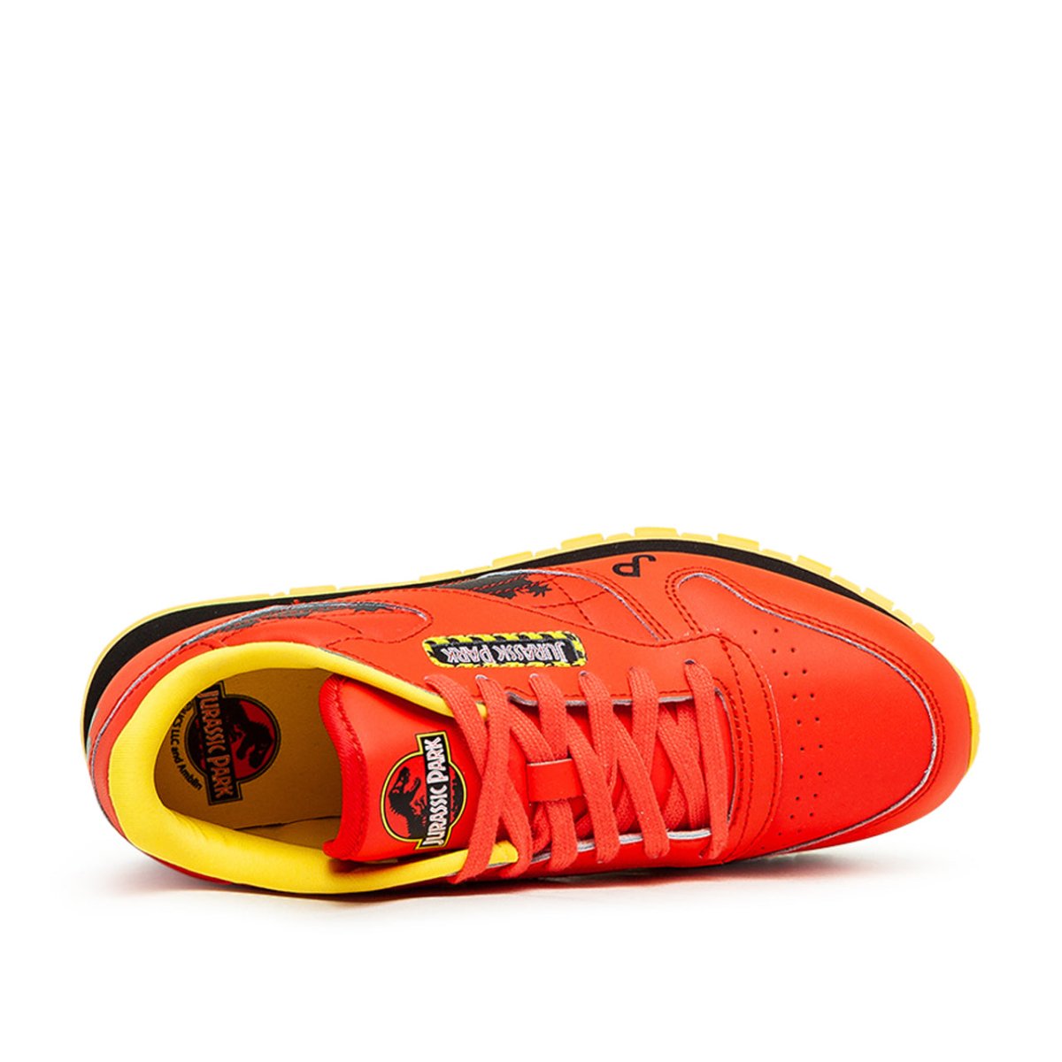 Reebok x Jurassic Park CL Leather (Rot / Gelb) - Allike Store
